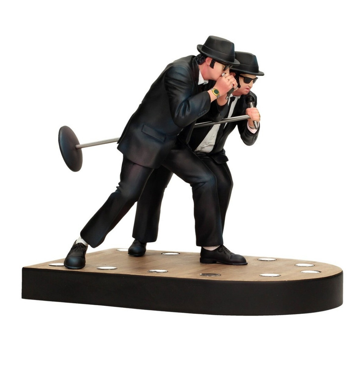 The Blues Brothers: Elwood and Jake Zingen the Blues 1:10 Scale PVC Beeld