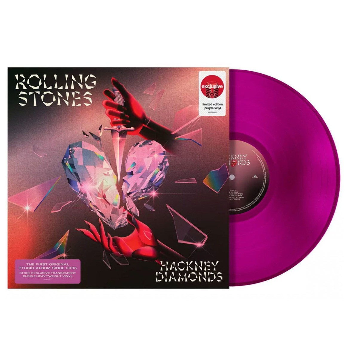 The Rolling Stones - Hackney Diamonds (Gekleurd Vinyl) (Target Exclusief) LP