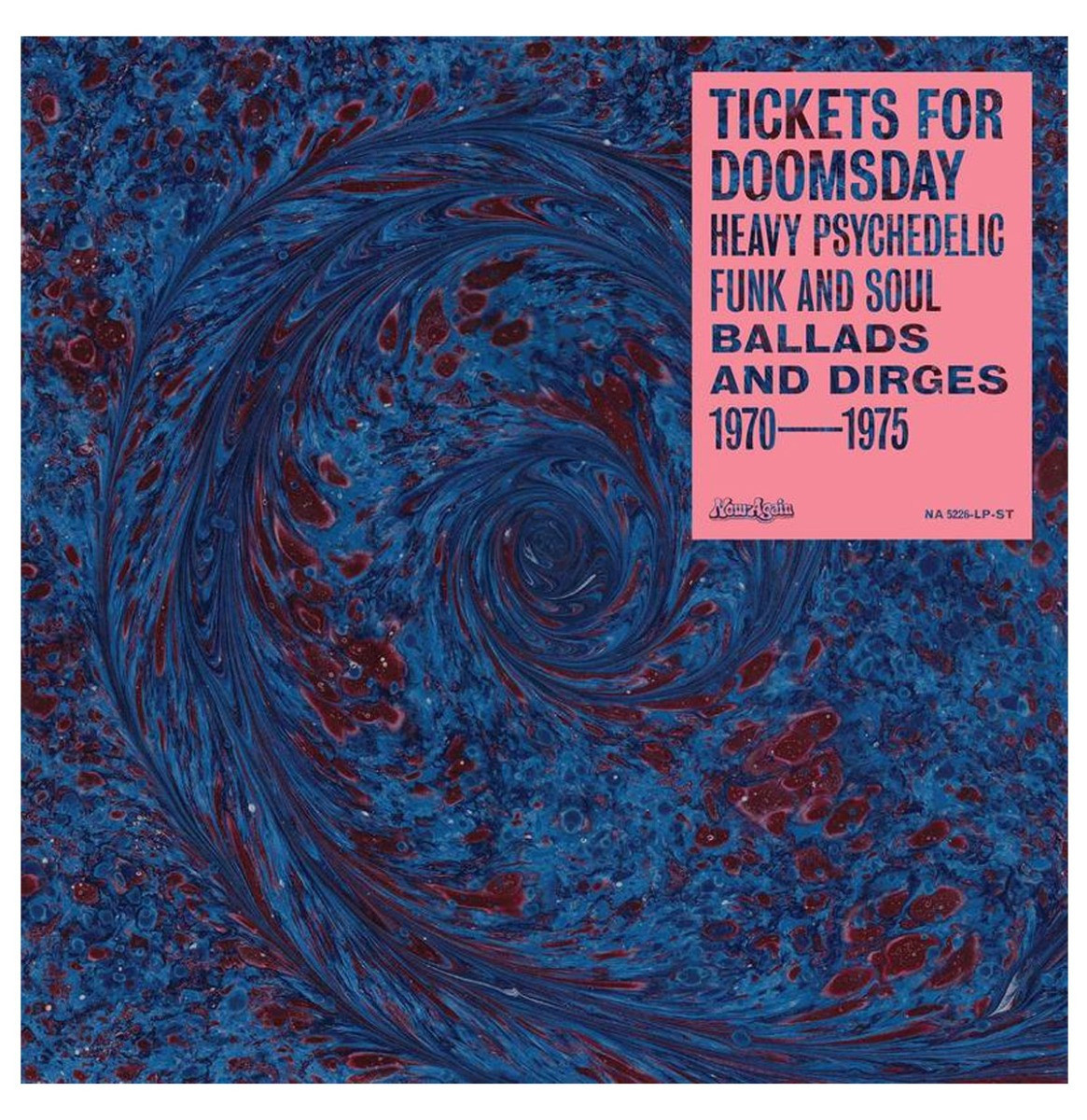 Various Artists - Tickets For Doomsday: Heavy Psychedelic Funk, Soul, Ballads & Dirges 1970-1975 LP (Record Store Day Black Friday)