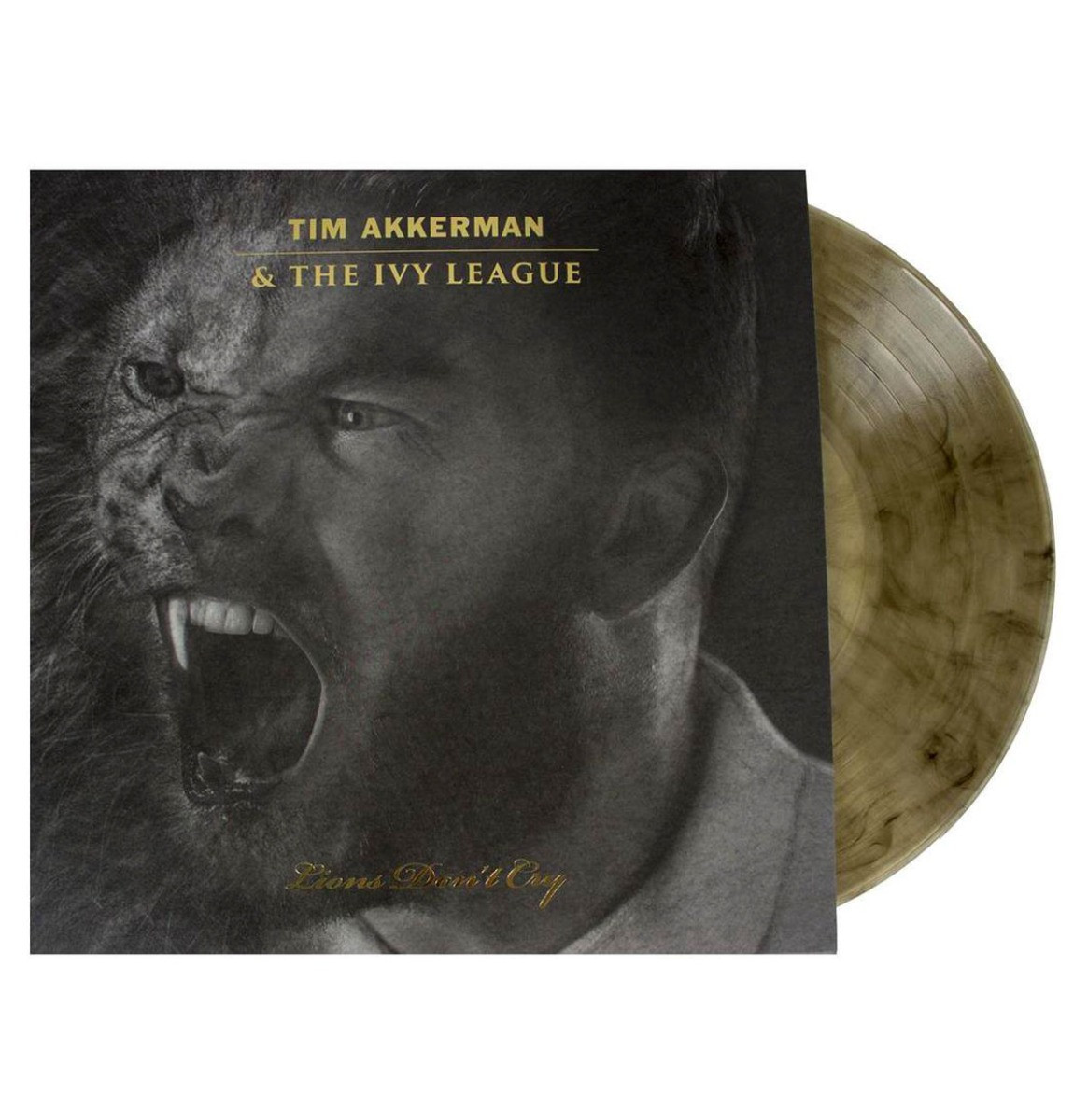 Tim Akkerman - Lions Don&apos;t Cry LP Clear Black Smoke