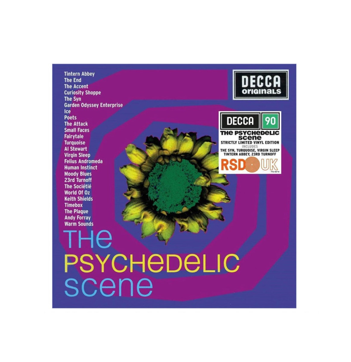 Various Artists - The Psychedelic Scene Strictly Limited Vinyl Edition 2 LP