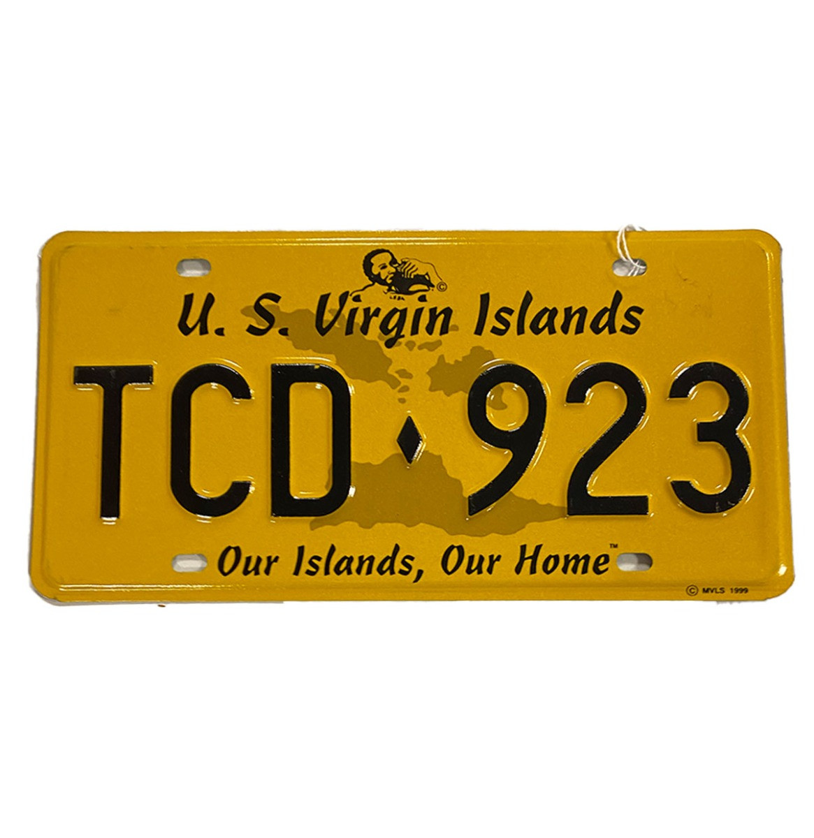 US Virgin Islands Kentekenplaat - Origineel