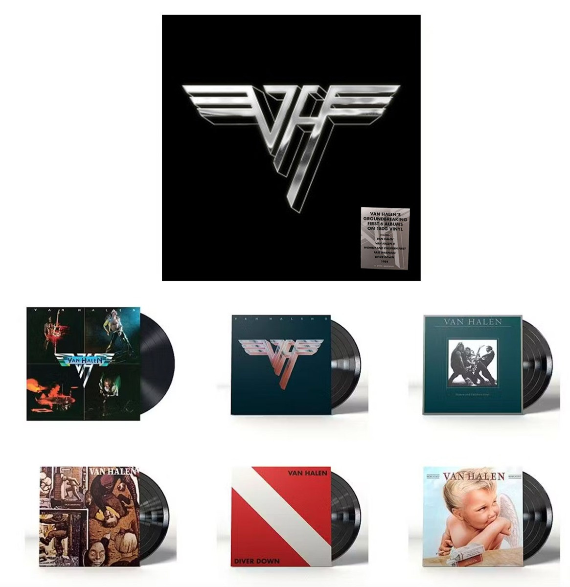 Van Halen - The Collection 1978 - 1984 6LP Boxset (Limited Edition)