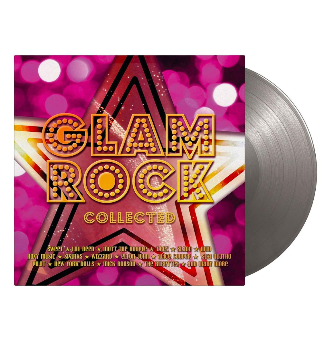 Various Artists - Glam Rock Collected (Gekleurd Vinyl) 2LP