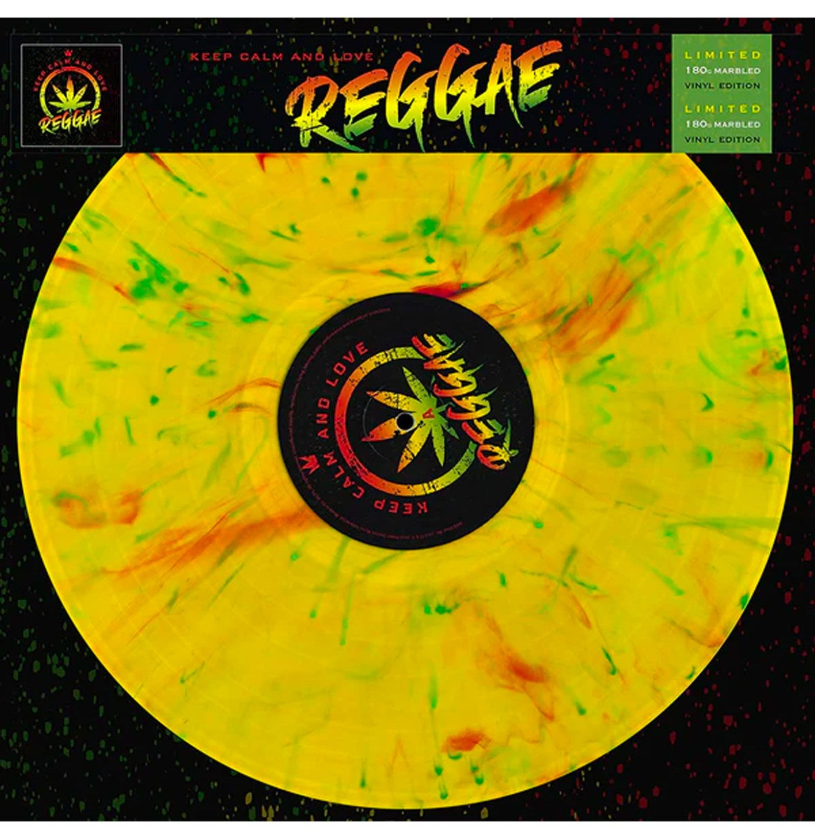 Various Artists - Keep Calm And Love Reggae (Gekleurd Vinyl) LP
