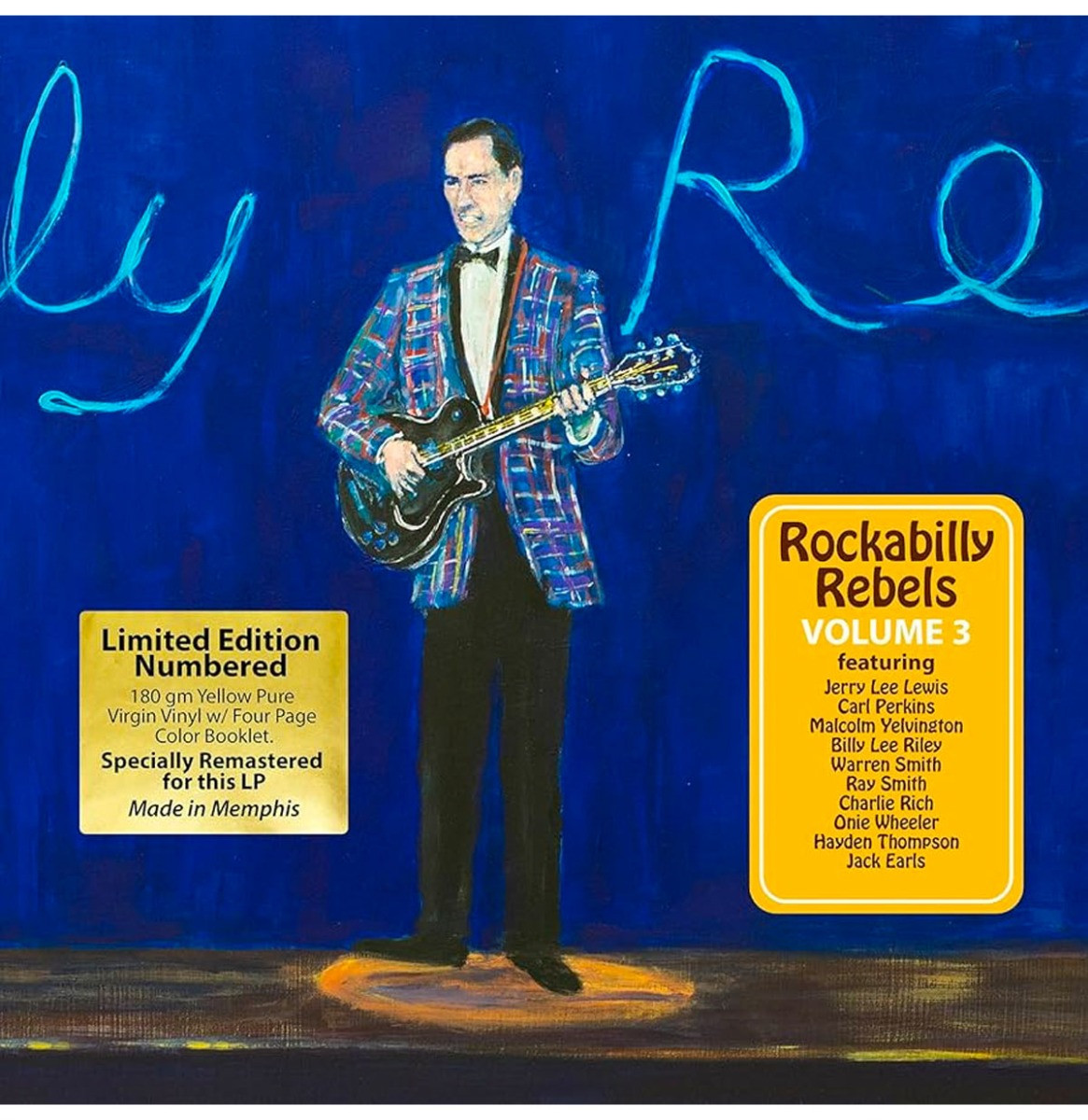 Various Artists - Rockabilly Rebels Volume 3 (Gekleurd Vinyl) LP