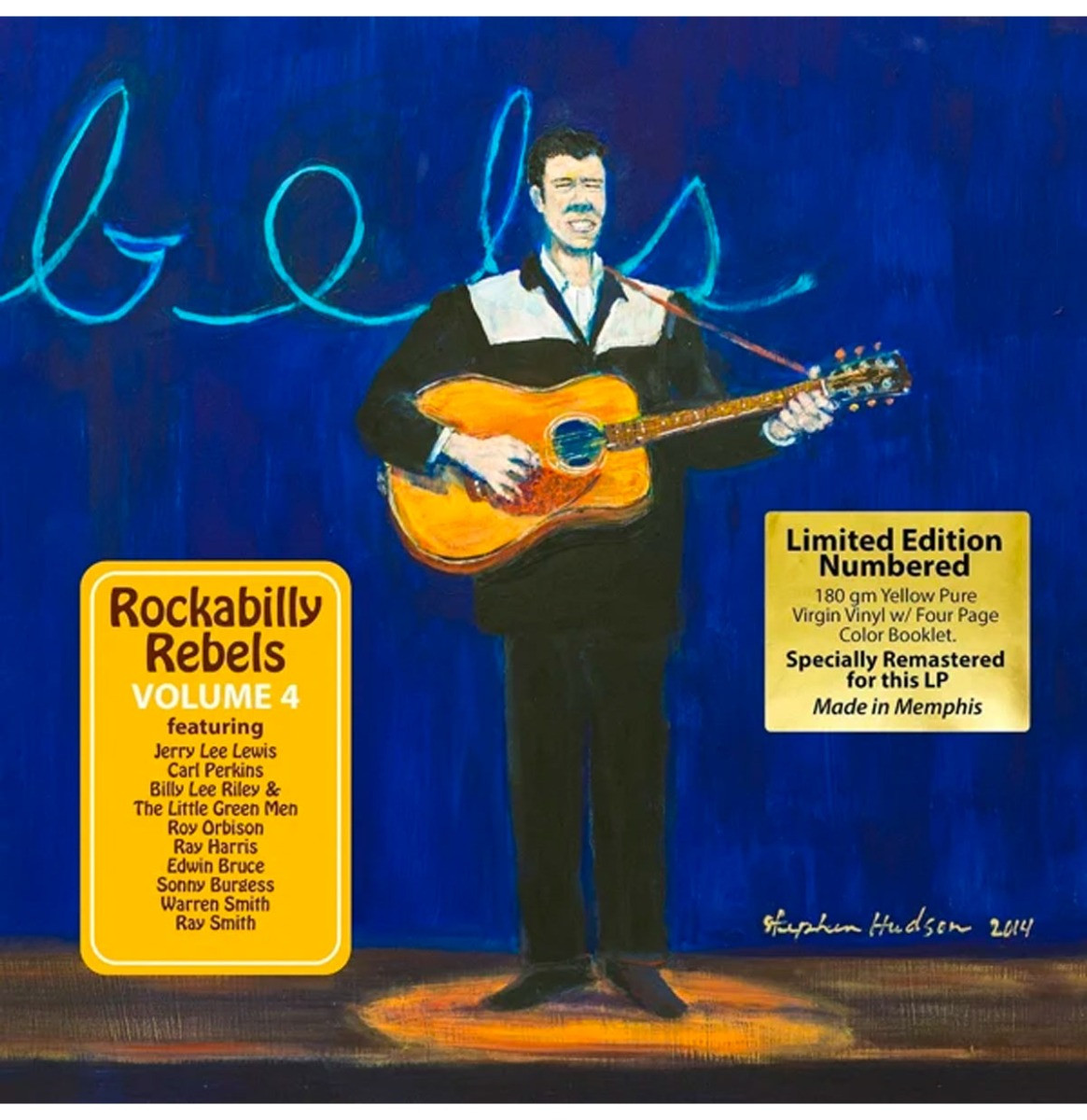 Various Artists - Rockabilly Rebels Volume 4 (Gekleurd Vinyl) LP