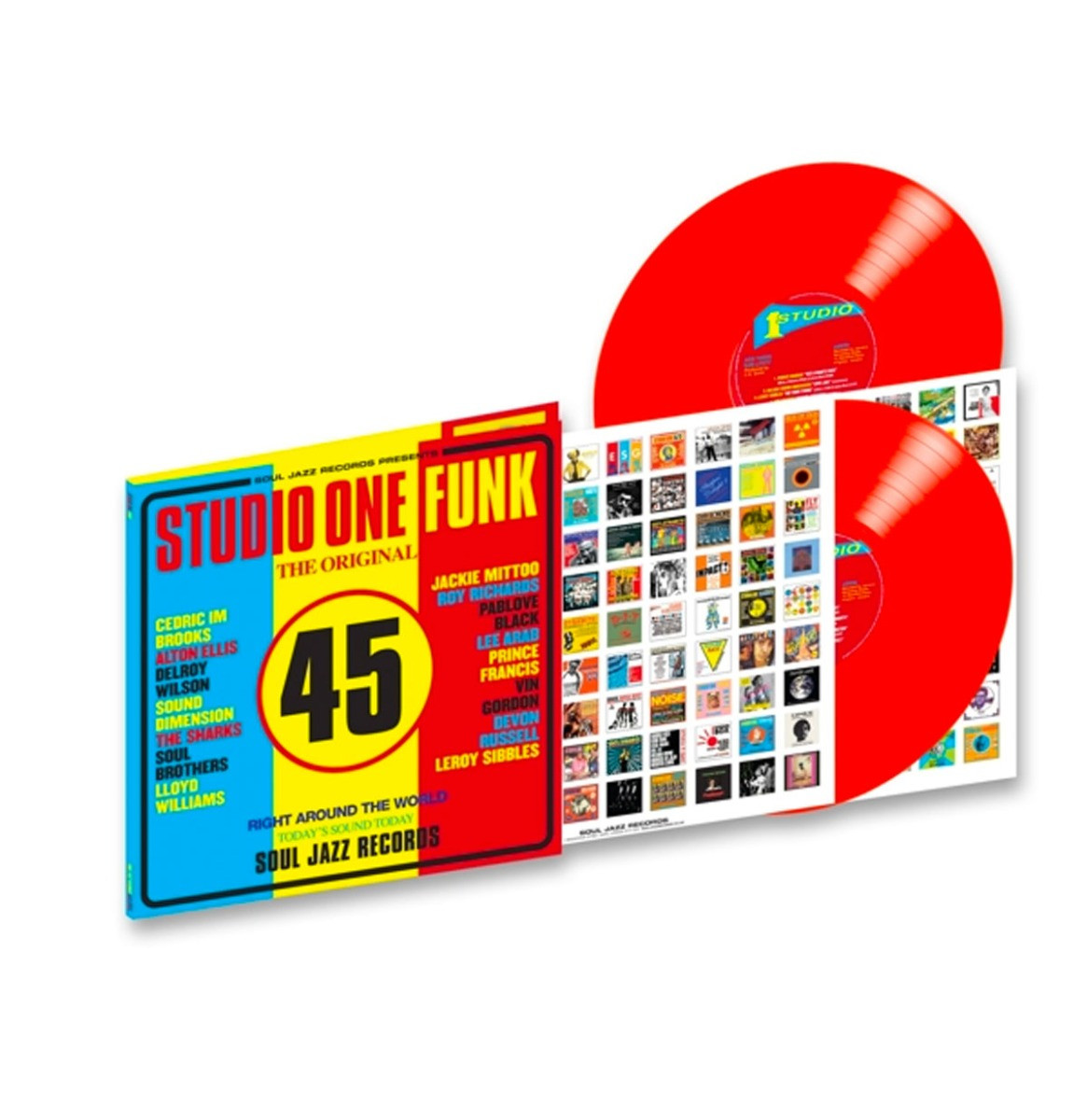 Various Artists - Studio One Funk (Gekleurd Vinyl) 2LP