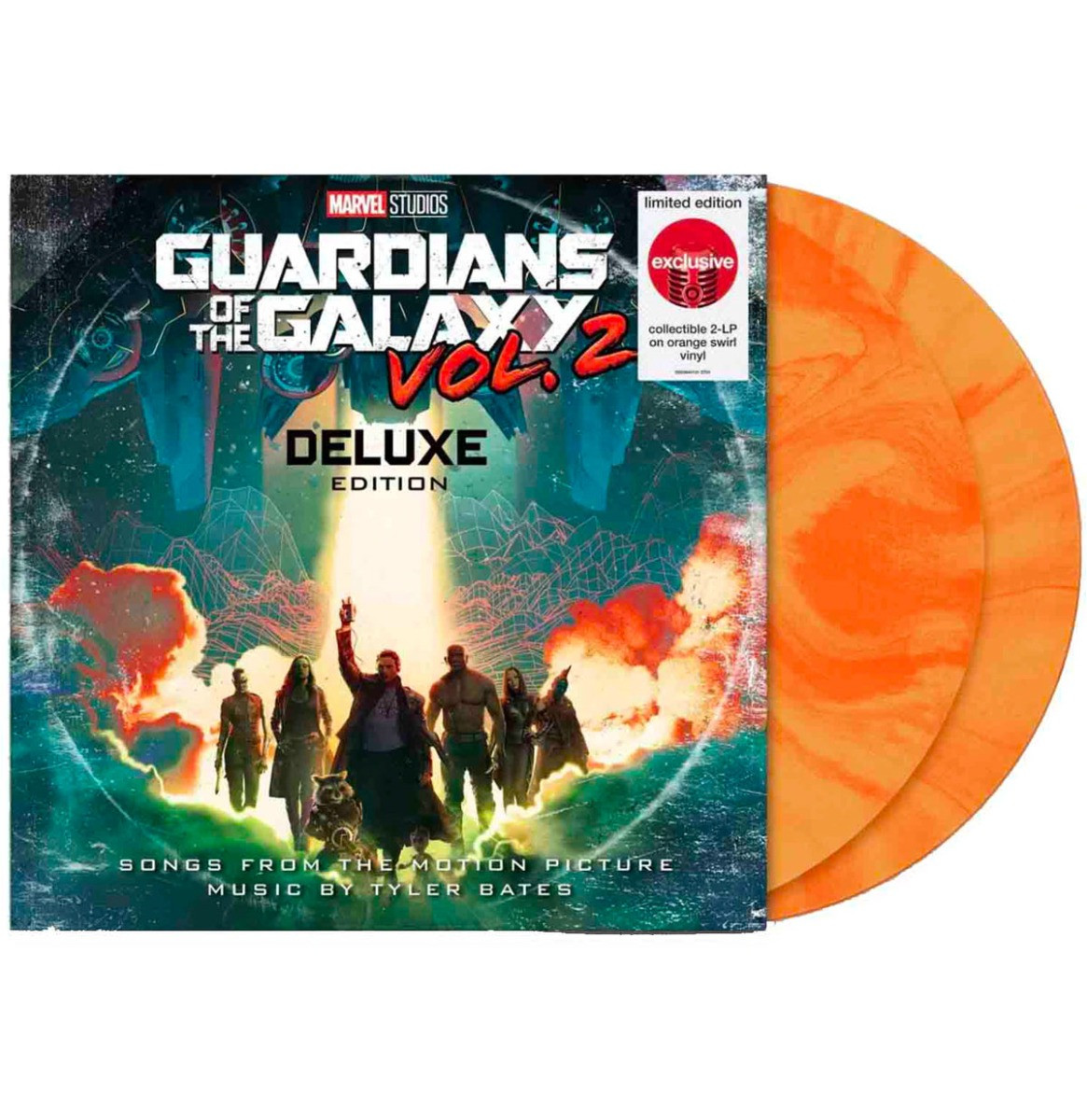 Soundtrack - Guardians of the Galaxy Vol. 2 (Gekleurd Vinyl) (Target Exclusive) 2 LP