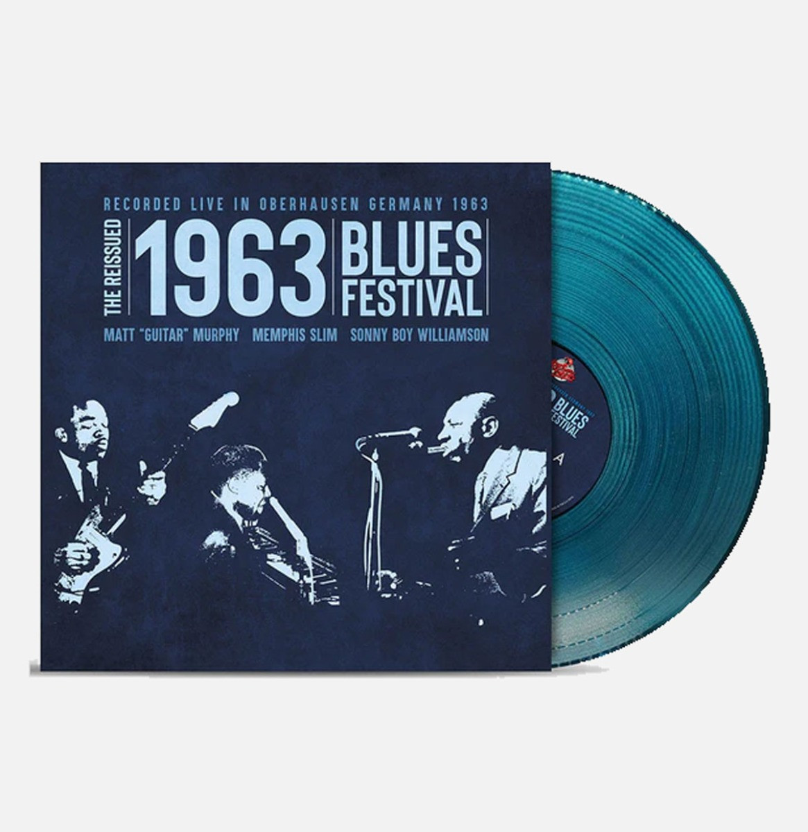 Various Artists - The Reissued 1963 Blues Festival (Opaque Blauw Vinyl) (Record Store Day 20240 LP
