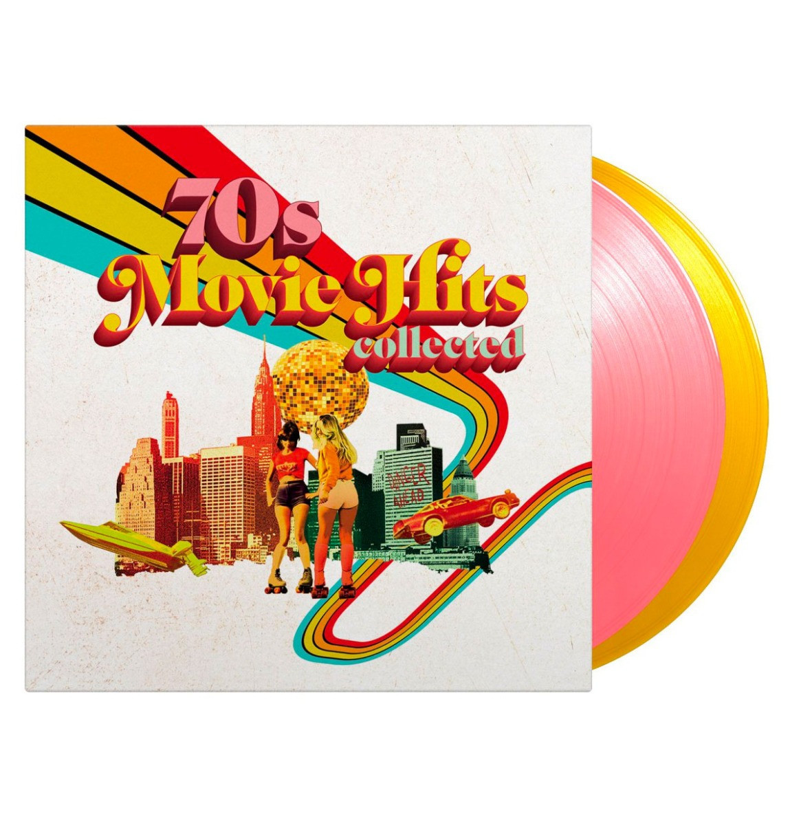 Various Artists - 70&apos;s Movie Hits (Gekleurd Vinyl) 2LP