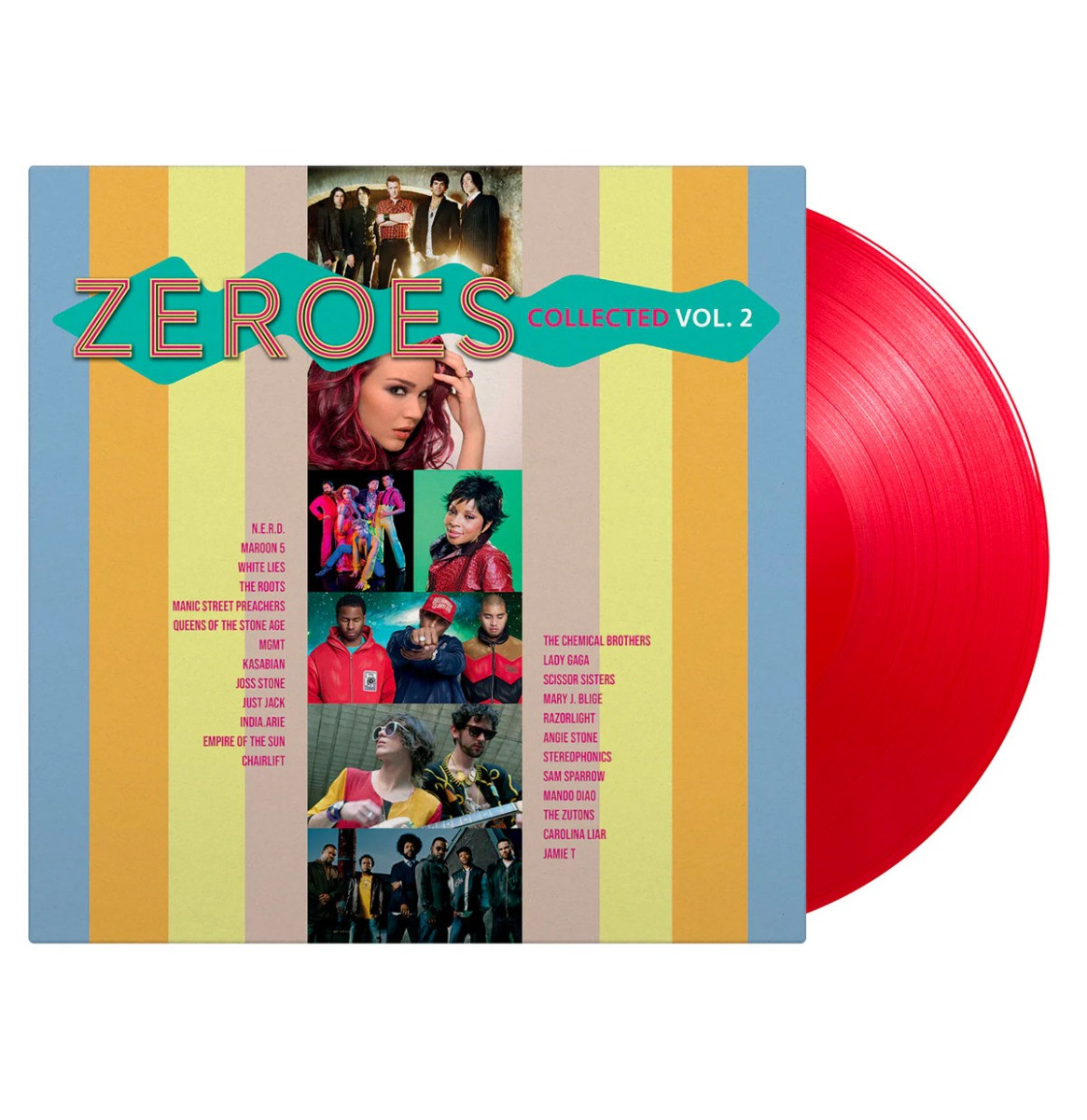 Various Artists - Zeroes Collected Vol. 2 (Gekleurd Vinyl) 2LP