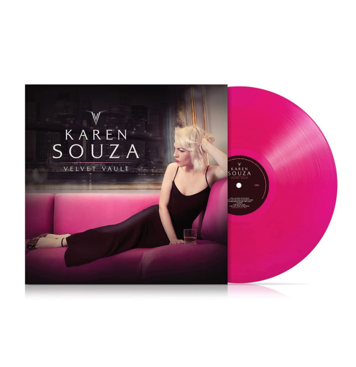 Karen Souza - Velvet Vault (Gekleurd Vinyl) LP