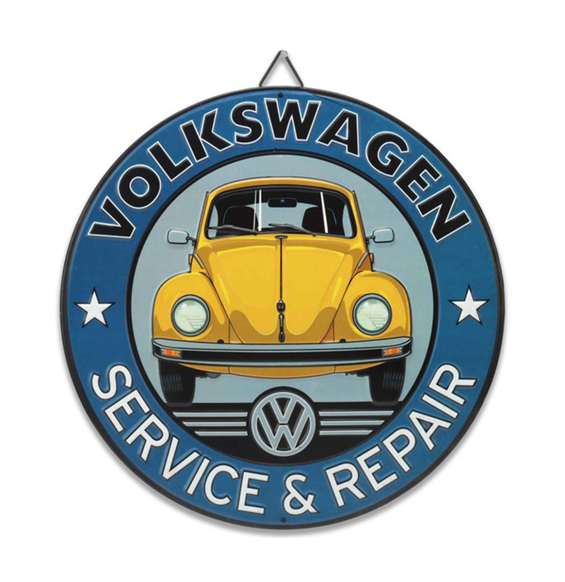Volkswagen Service & Repair Metalen Bord - Ø30cm