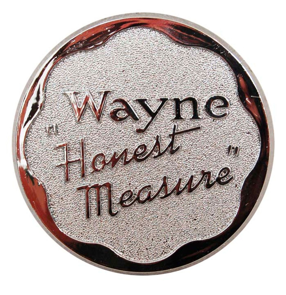 Wayne 70 Honest Measure Button Chroom PVC