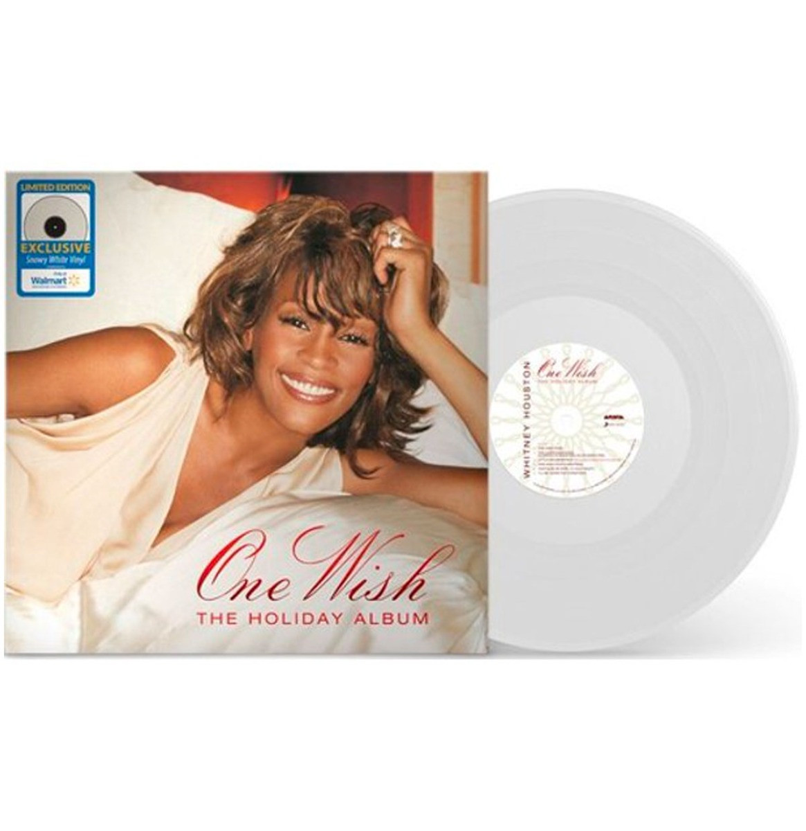 Whitney Houston - One Wish: The Holiday Album (Gekleurd Vinyl) (Walmart Exclusive) LP