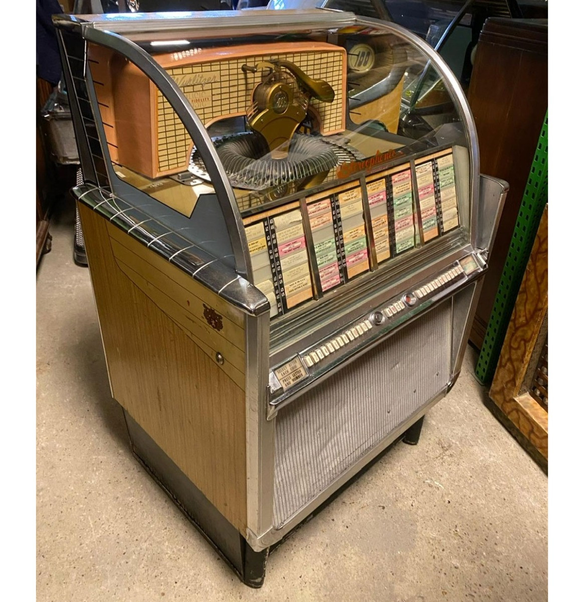 Wurlitzer 2204 &apos;Console&apos; Jukebox - 1958 - Origineel