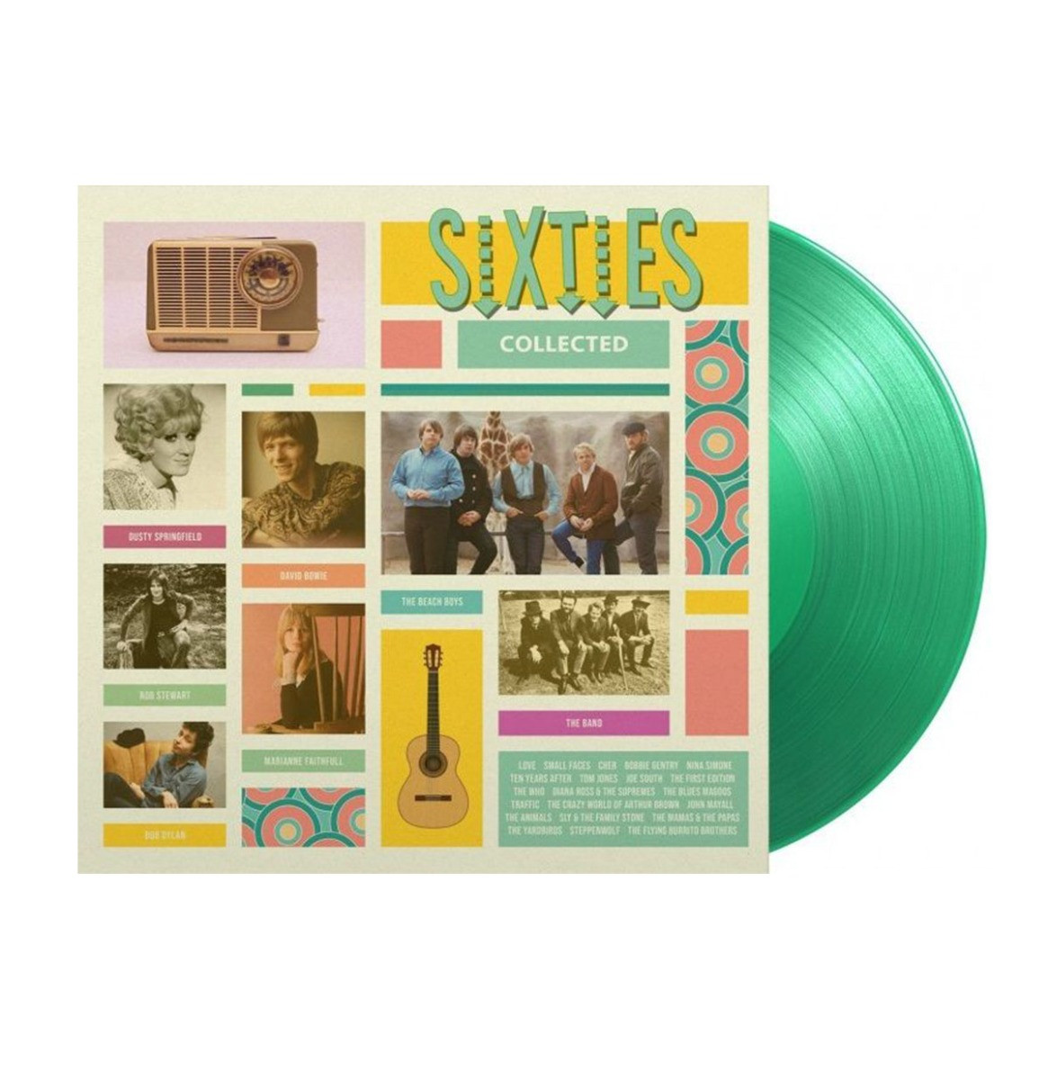 Sixties Collected Limited Edition Transparent Green Vinyl 2 LP