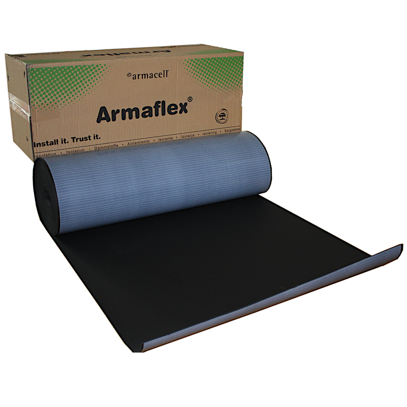 Armaflex Zelfklevende Isolatie 9mm - Breedte = 1 Meter [doos Met 10 M2 Op Rol]