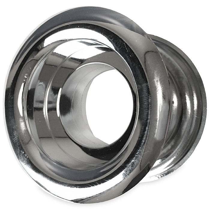 Rond Deurrooster Ø40mm - Kunststof Chrome