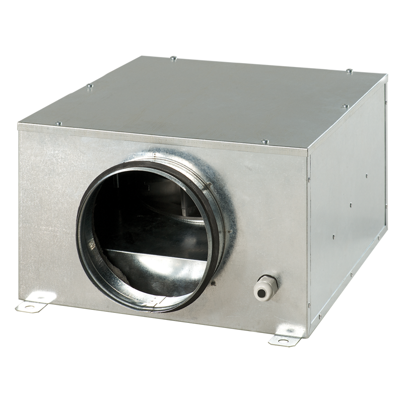 Blauberg Isob-125ec Boxventilator 357m3/h - Geluidgedempt - Ø125mm - Ec-motor