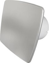 Pro-design Badkamer/toilet Ventilator - Met Timer (kw100t) - Ø100mm - Rvs *bold-line*