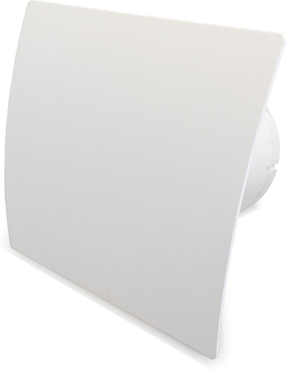 Pro-design Badkamer/toilet Ventilator - Met Timer (kw125t) - Ø125mm - Kunststof - Wit