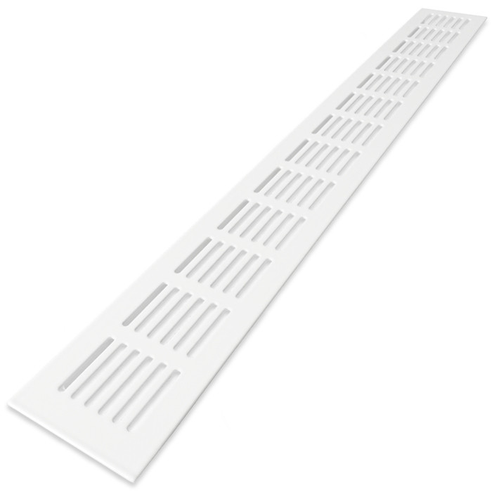 Ventilatiestrip Aluminium Lxh 500 X 60mm (g61-5006w) - Wit Ral9010