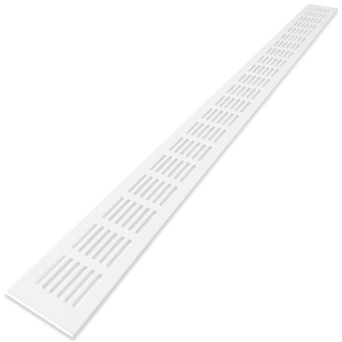 Ventilatiestrip Aluminium Lxh 800 X 60mm (g61-8006w) - Wit Ral9010