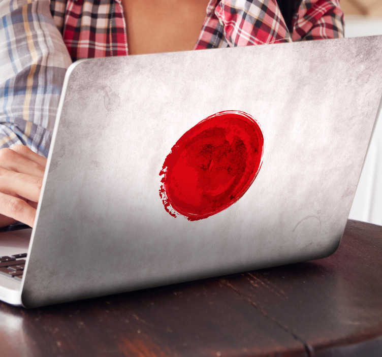 Laptopsticker Japan