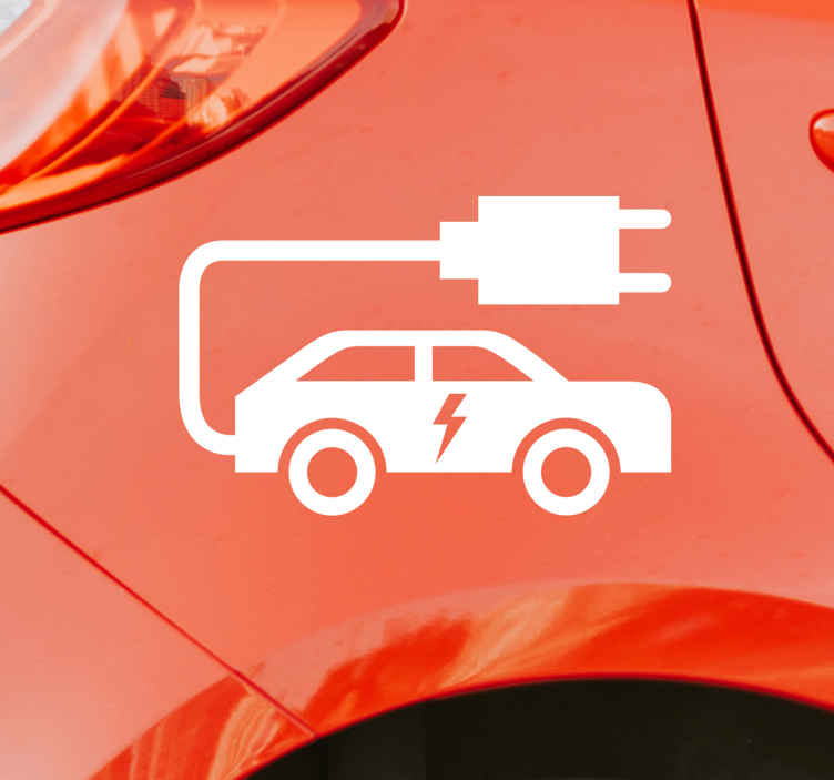 Stickers voor elektrische voertuigen
