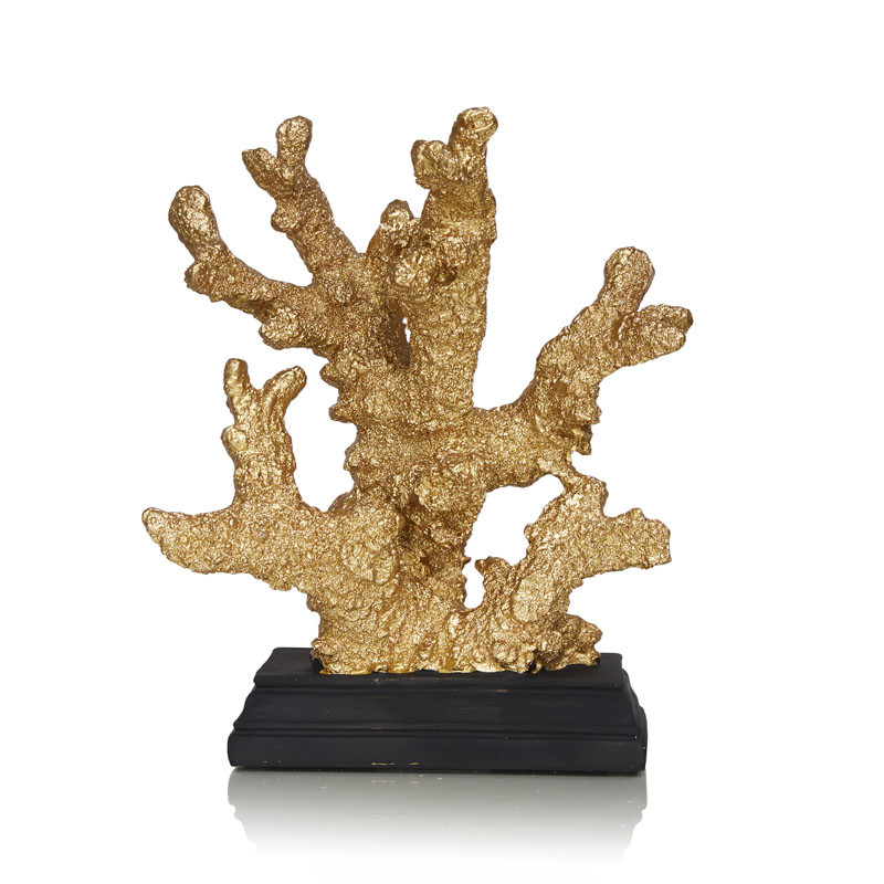 Статуэтка Golden Coral On A Stand