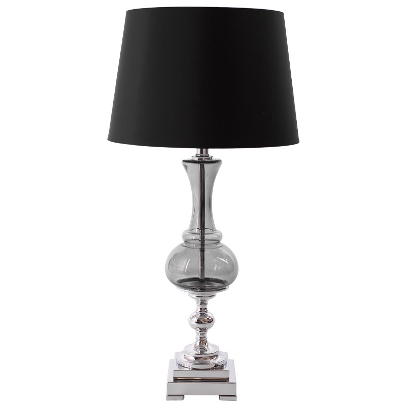 Настольная лампа Renard Table Lamp Black с абажуром