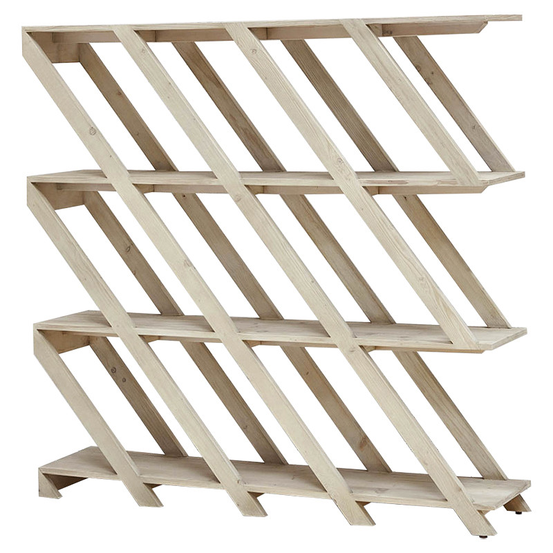 Стеллаж Diagonal Loft Wood Rack