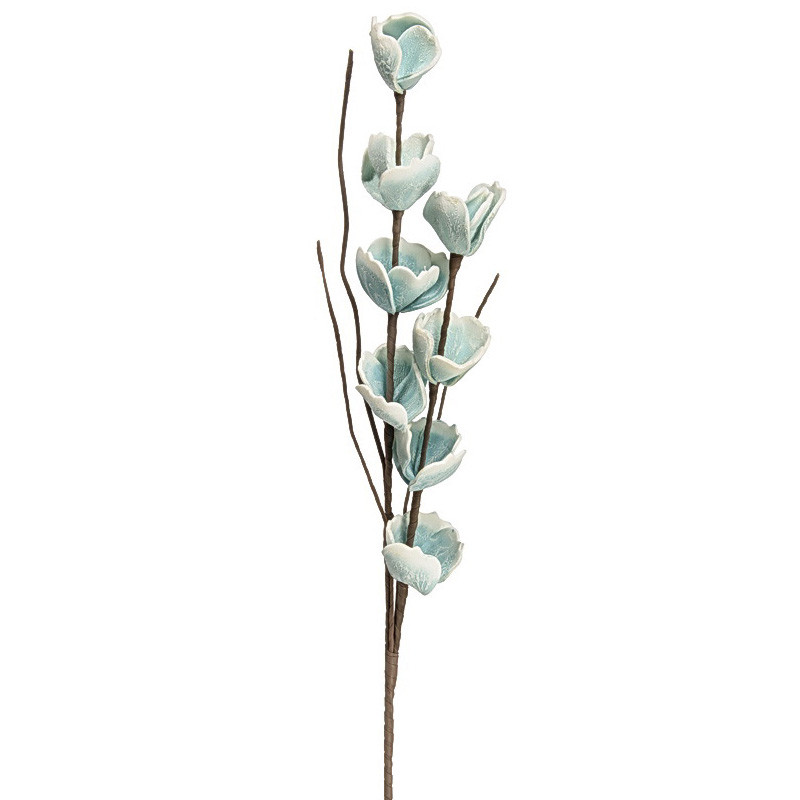 Декоративный искусственный цветок Плюмерия зимняя