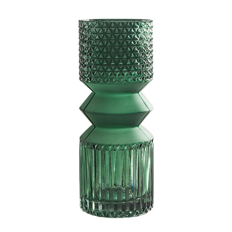 Ваза Vase Golden Throat Cup green