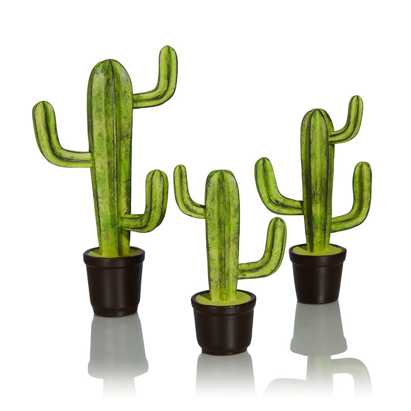 Комплект статуэток Potted Cacti