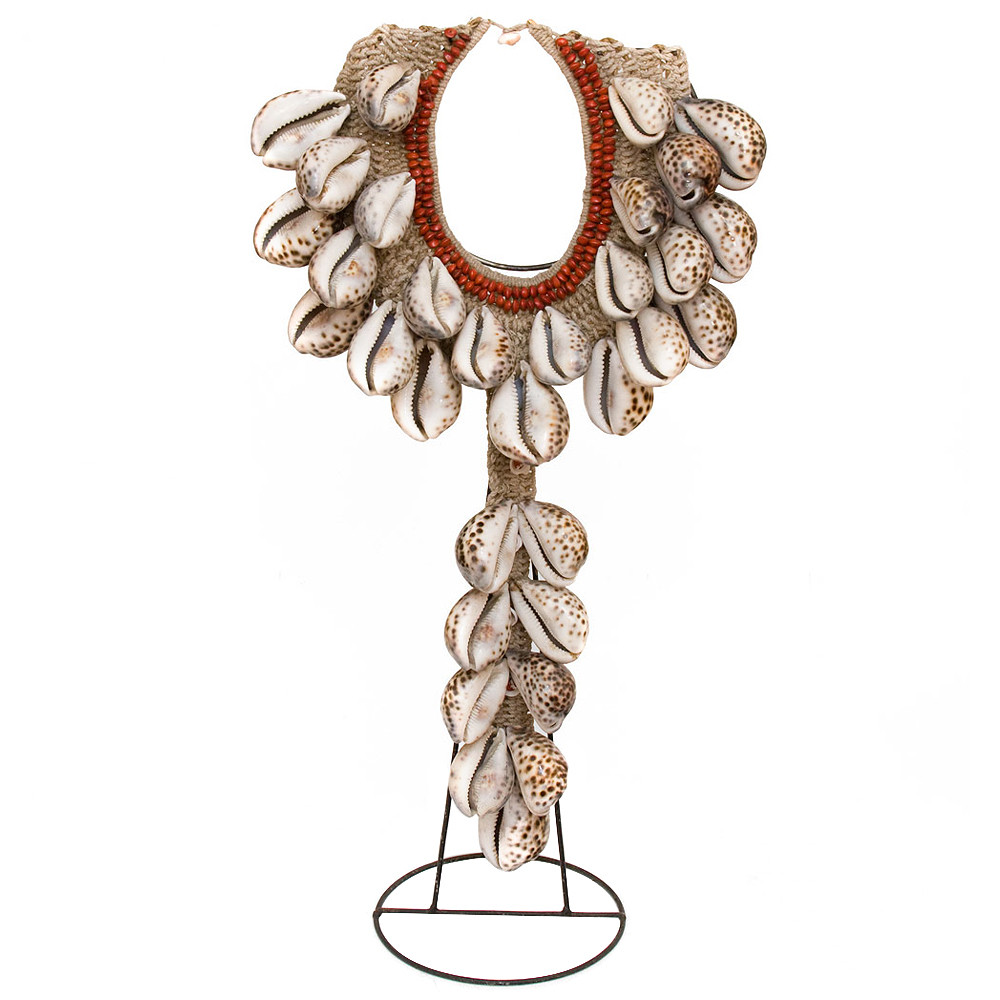 Этническое ожерелье из ракушек Aboriginal Necklace Mottled Shells