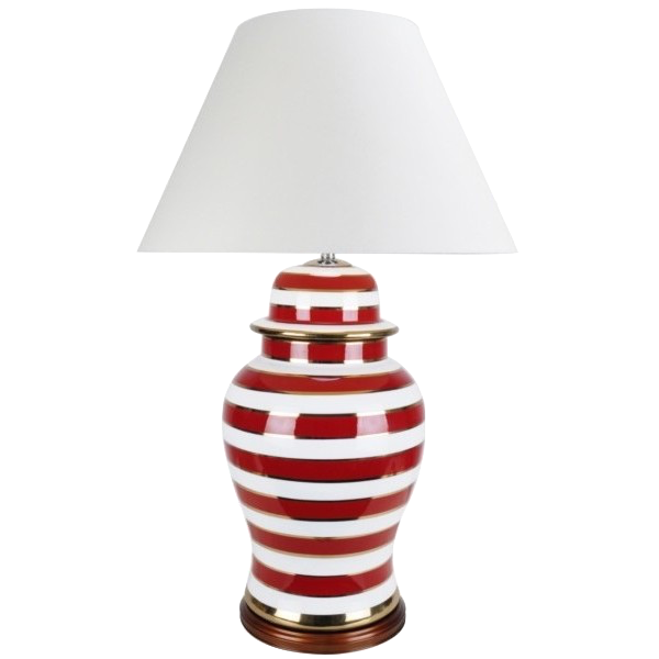Настольная лампа Red & White