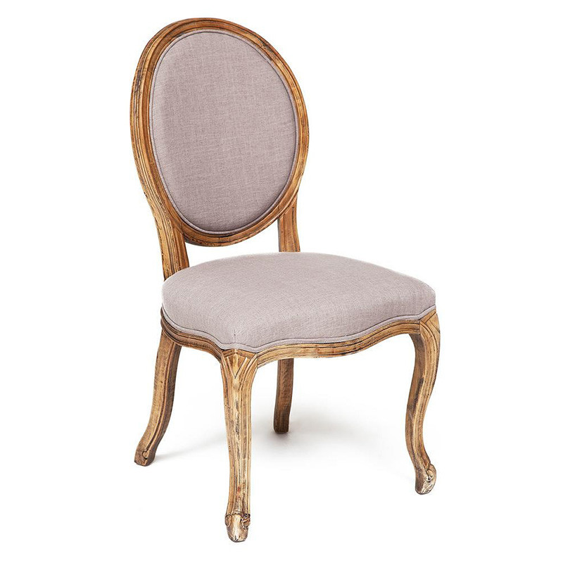 Стул French vintage chair Provence gray