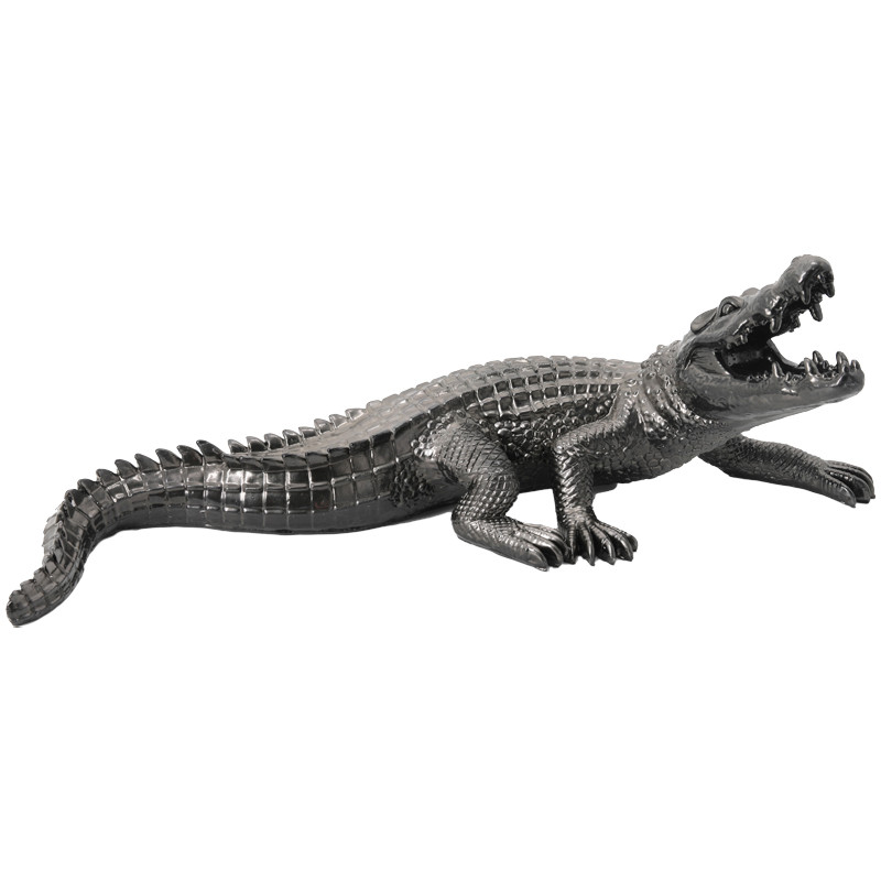 Статуэтка Crocodile Gray