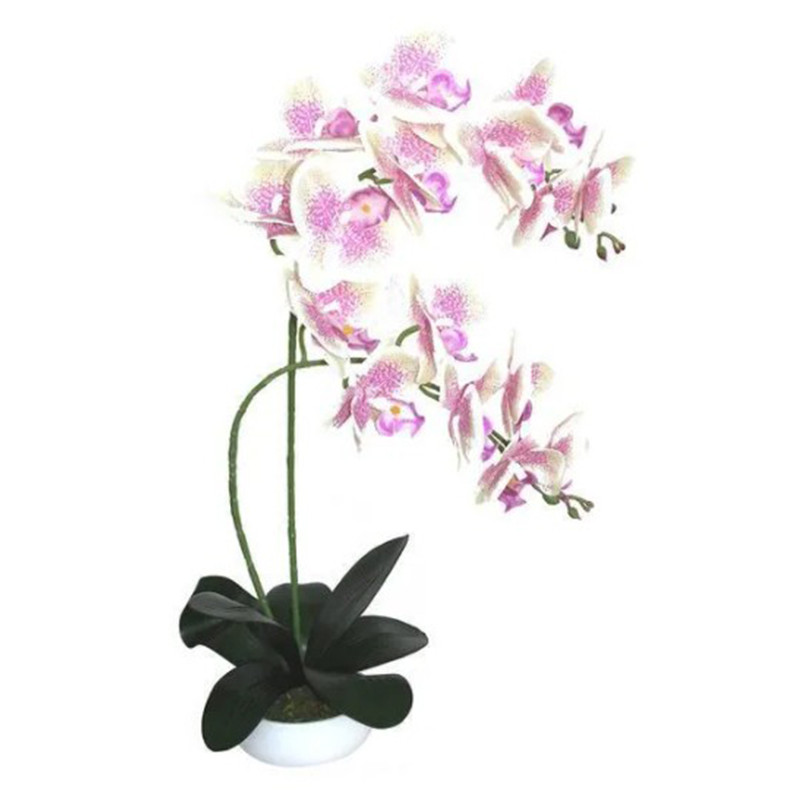 Декоративный искусственный цветок Orchid light pink