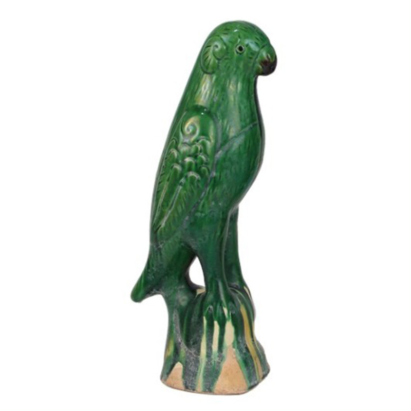 Статуэтка Green Parrot Porcelain