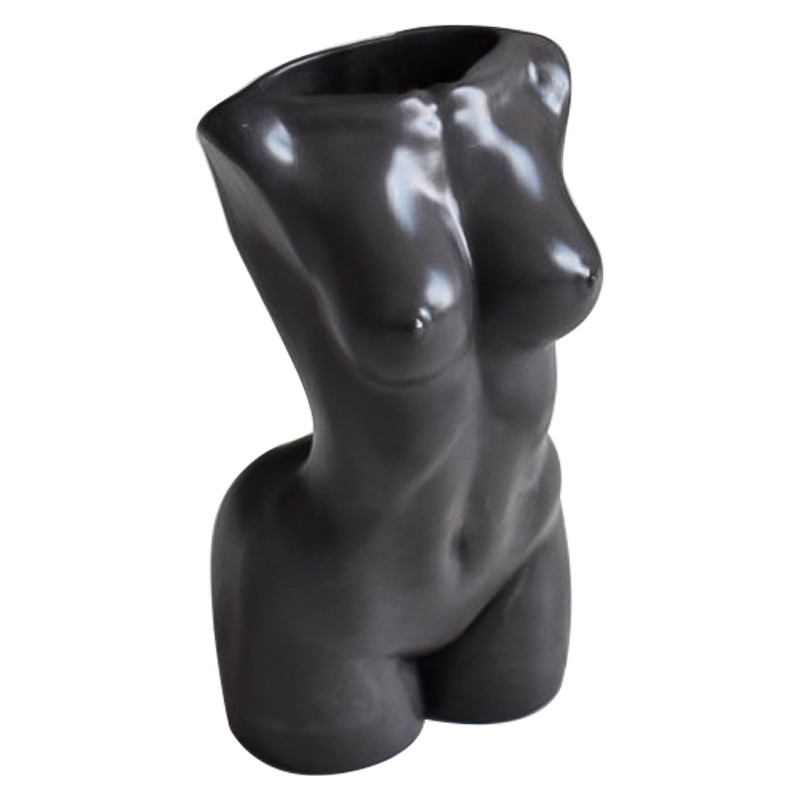 Ваза Vase Female Torso black
