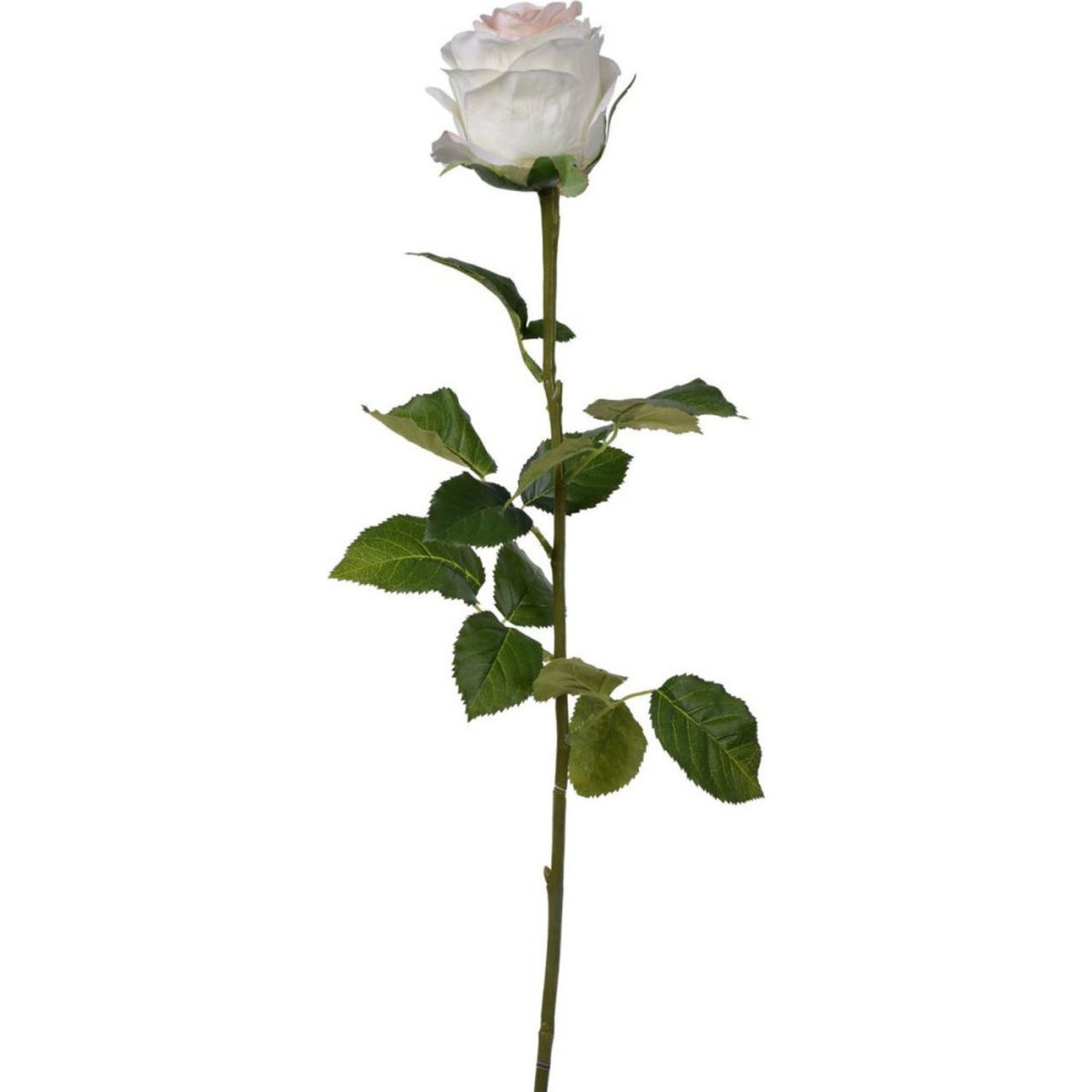 Декоративный искусственное растение White and pink rose