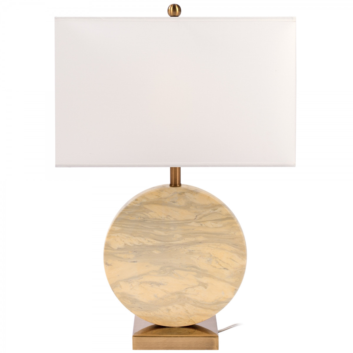 Настольная лампа Lua Grande Table Lamp beige marble