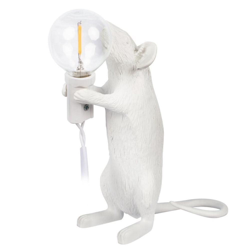 Настольная лампа Mouse gift White