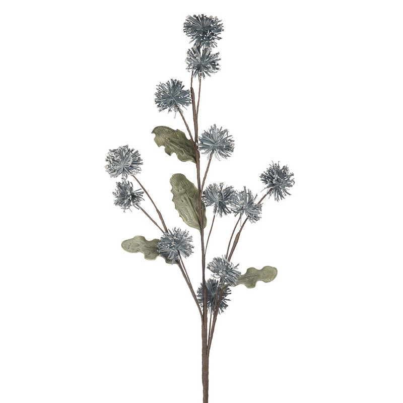 Декоративный искусственный цветок Василек голубой