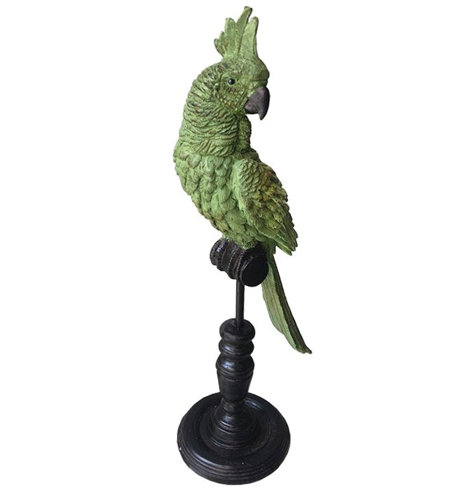 Статуэтка Green Parrots