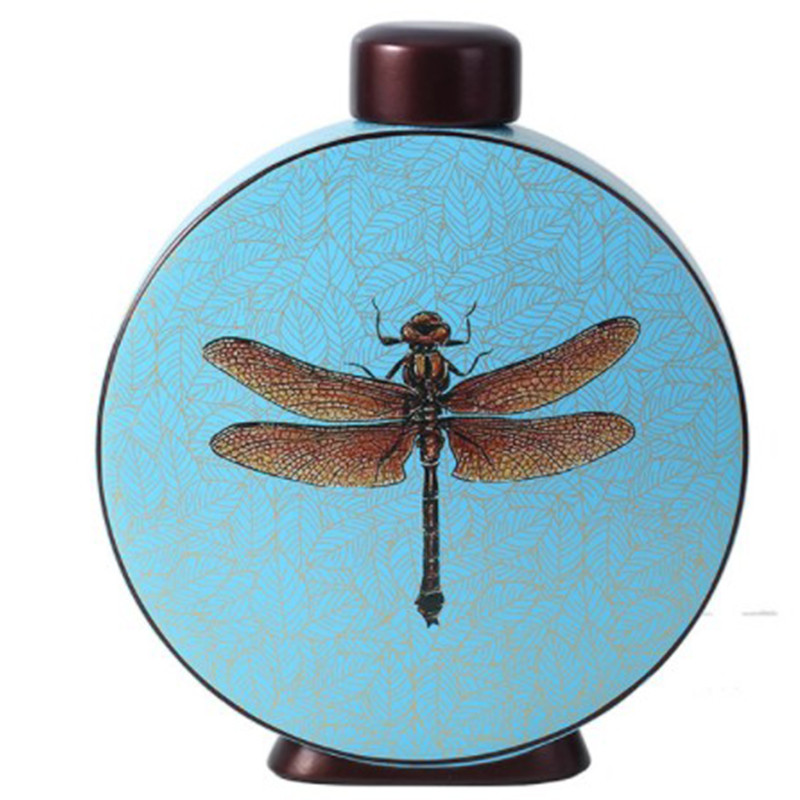 Ваза Blue Vase Dragonfly